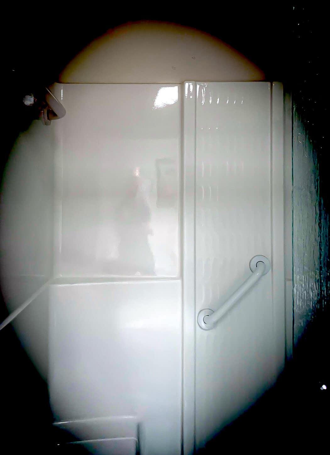 Hinged Frameless Shower Doors - Door Inline Showers