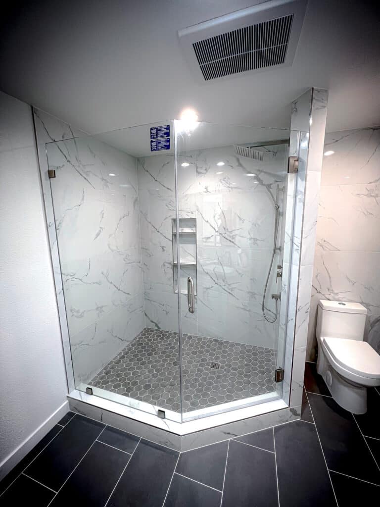 Virtual Showroom Neo Angle Custom Showers Affordable Frameless Shower