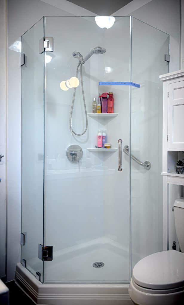 NeoAngle Frameless Glass Shower Doors and Enclosures